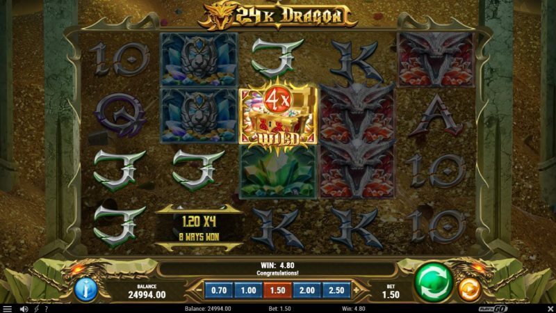 24k Dragon Slot High Payable Symbol