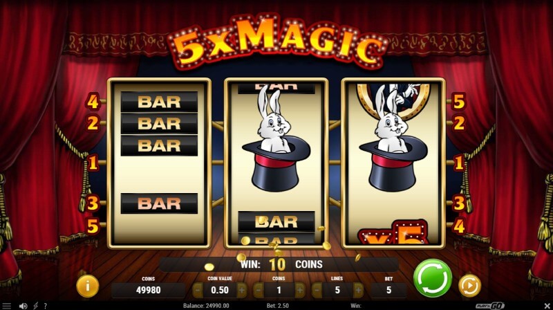 5x Magic Slot Scatter Symbol