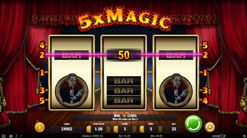 5x Magic Slot Winline