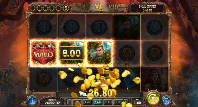 Diamonds of the Realm slot free spins