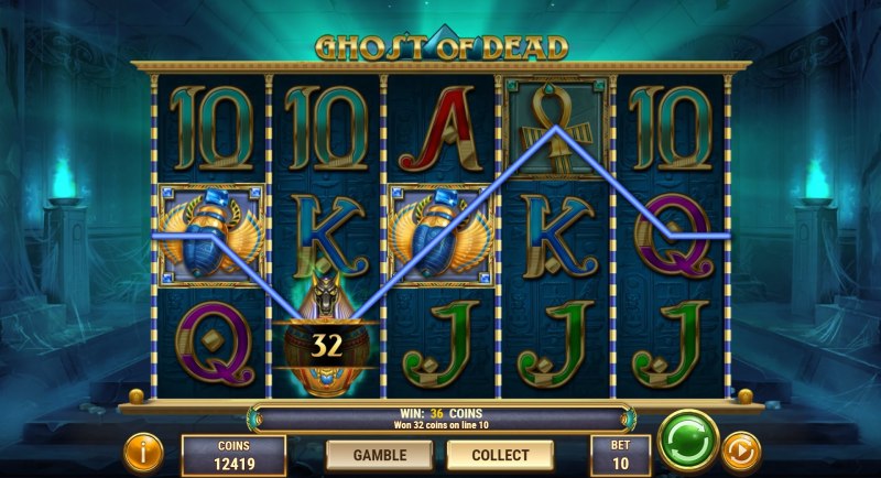Ghost of Dead slot win combination