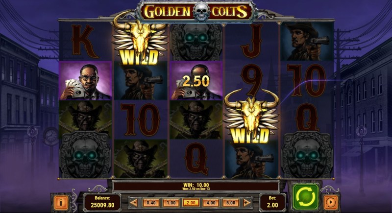 Golden Colts slot win combination