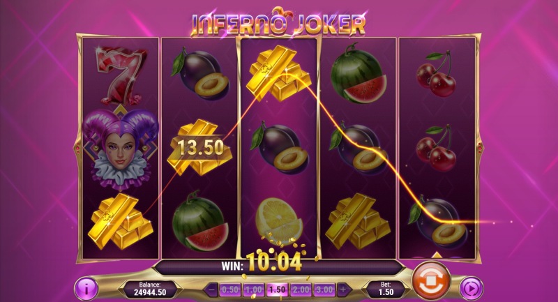 Inferno Joker slot win combination2