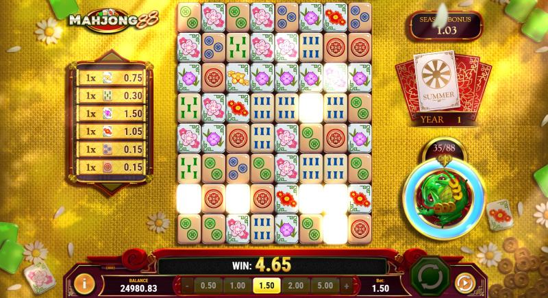 Mahjong 88 slot fortune frog feature