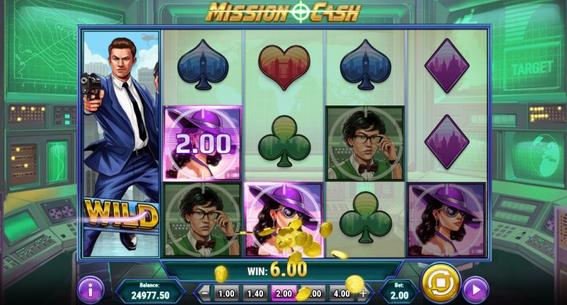 Mission Cash slot expanding wilds