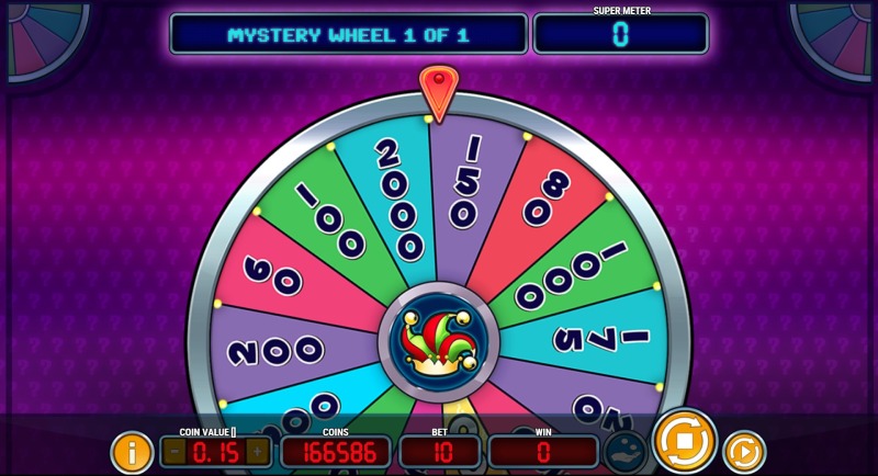 Mystery Joker 6000 slot mystery wheel