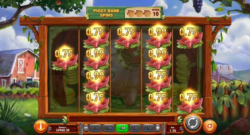 Piggy Bank Farm slot piggy bank spins