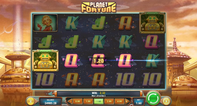 Planet Fortune slot win combination1