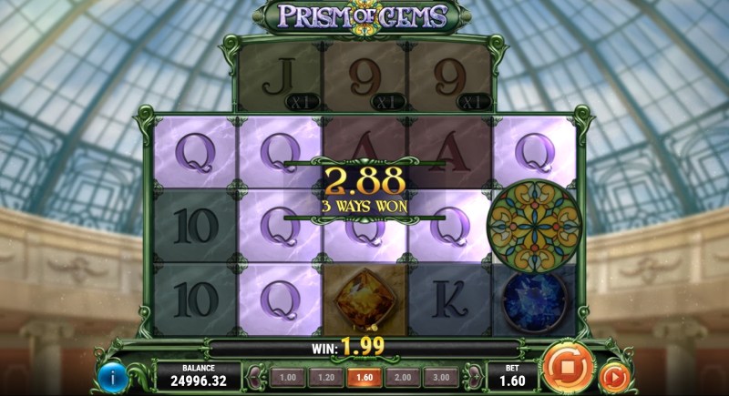 Prism of Gems slot win combination