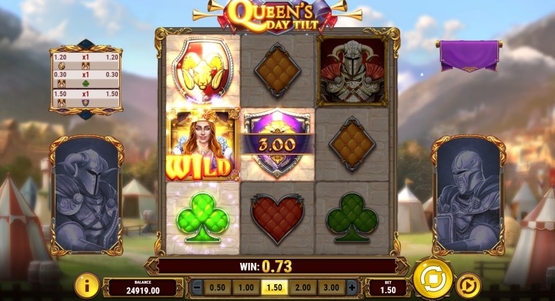 Queens Day Tilt slot wild feature