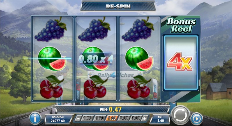 Rally 4 Riches slot re-spin