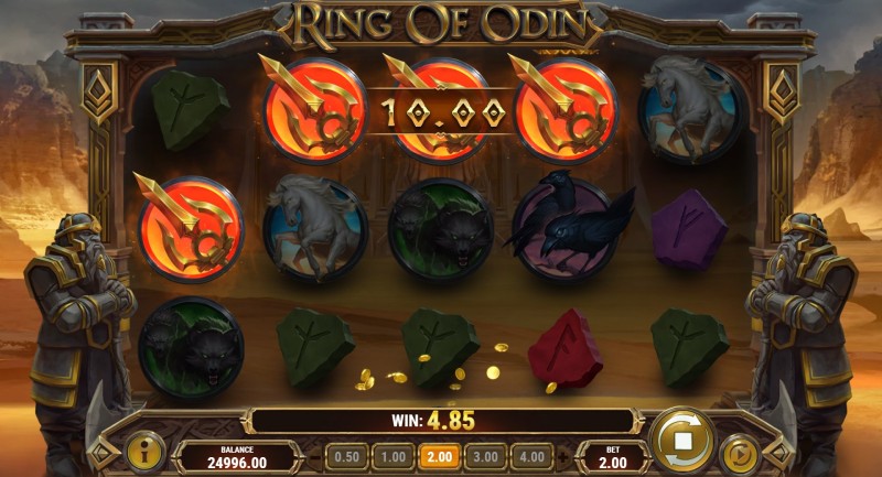 Ring of Odin slot win combination