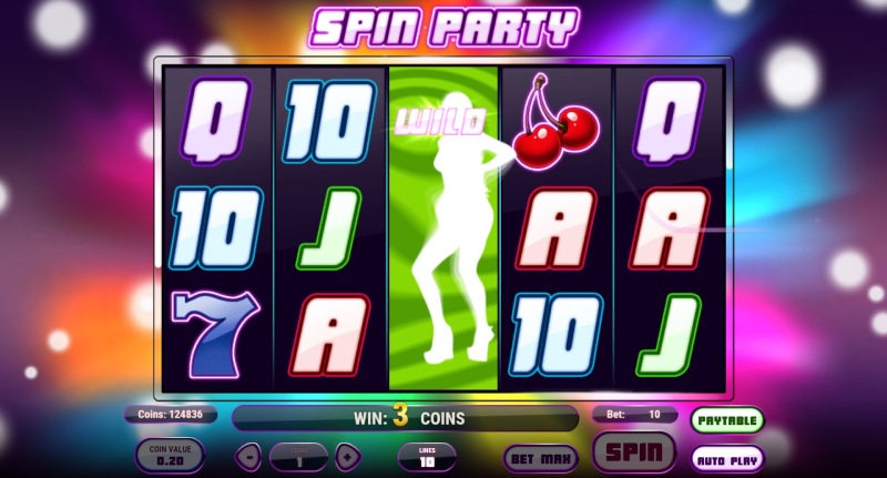 Spin Party slot stacked wilds