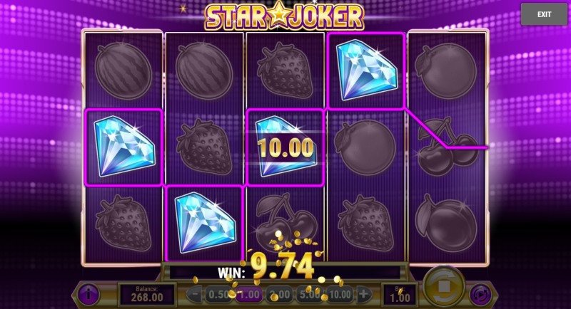 Star Joker slot win combination