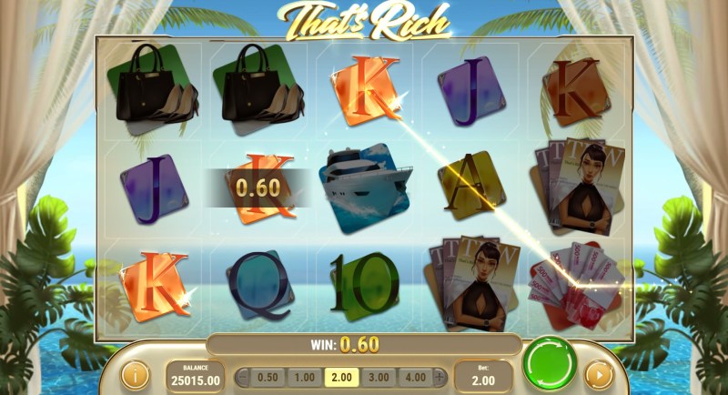 That's Rich slot win combination