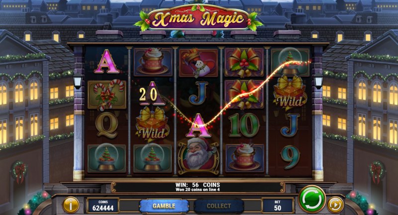 Xmas Magic slot win combination