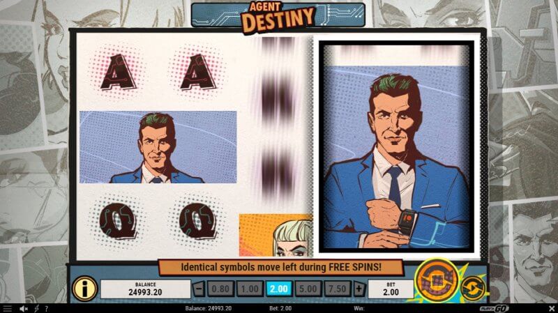 Agent Destiny Slot Free Spins Feature
