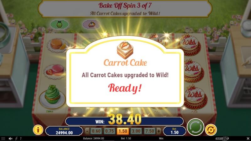 Bakers Treat Slot Carrot Cake