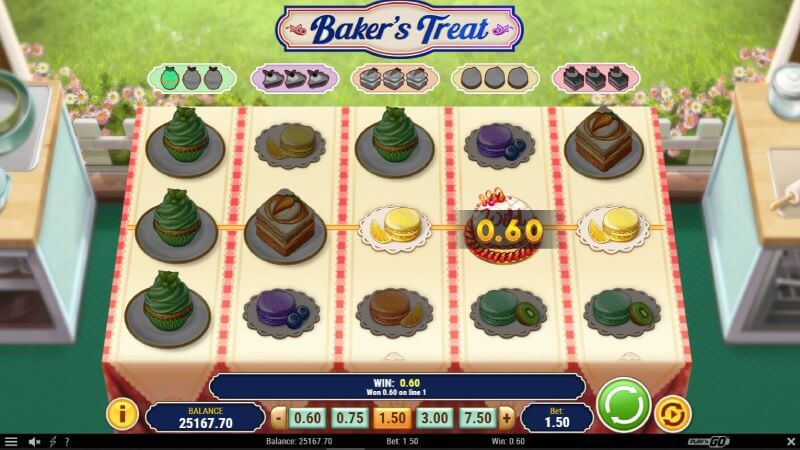  Bakers Treat Slot Graphics