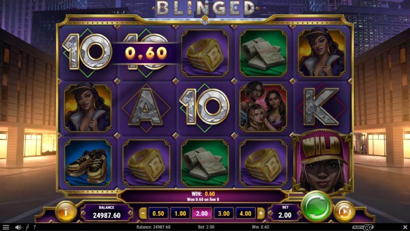 Blinged Slot Win Combo