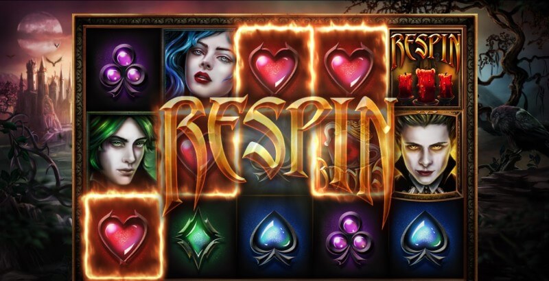 Blood Lust Slot Respin Feature