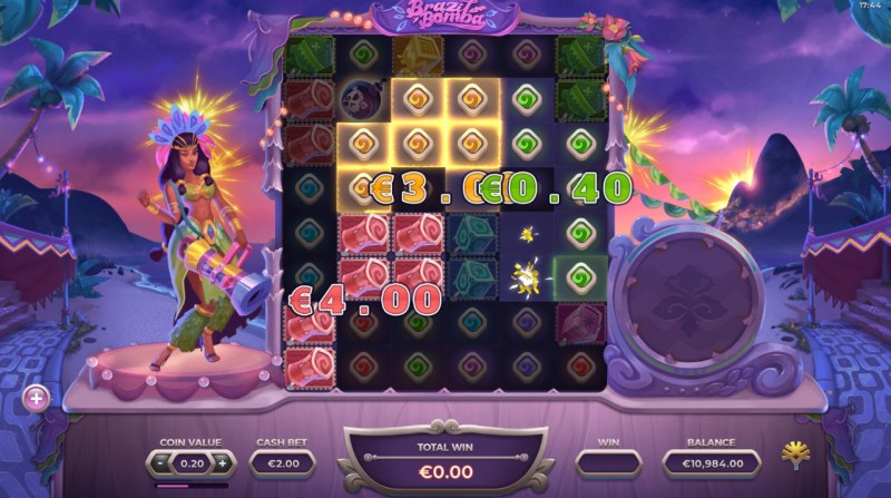 Brazil Bomba Slot Win Combination