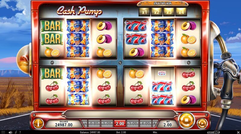Cash Pump Slot Stacked Wild Feature