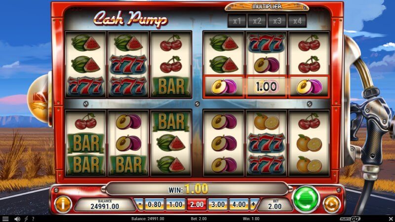 Cash Pump Slot Win Combo