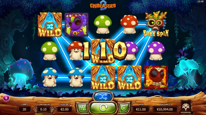 Chibeasties 2 Slot Wild Feature
