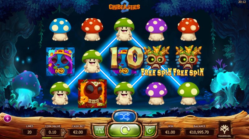 Chibeasties 2 Slot Win Combination