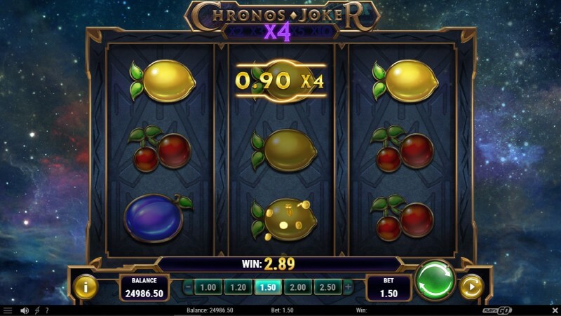 Chronos Joker Slot Multiplier Feature