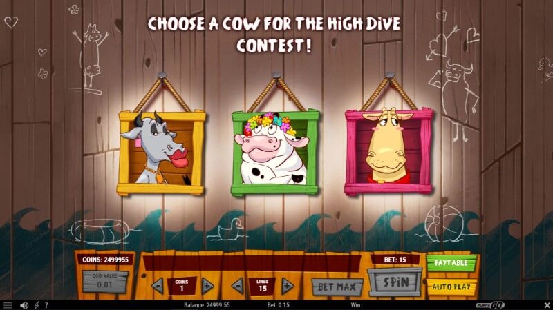 Crazy Cows Slot Bonus Feature
