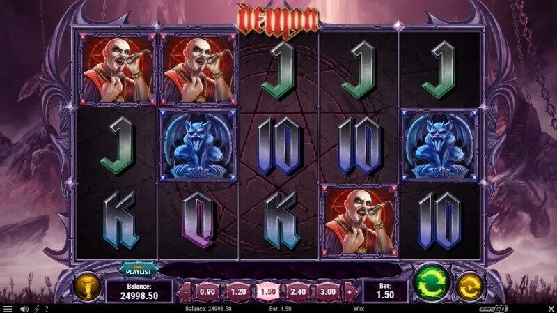 Demon Slot Low Paying Symbols