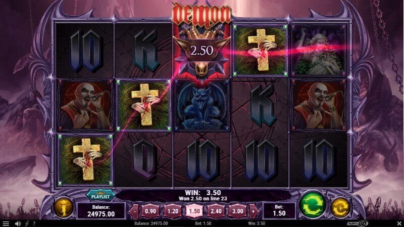 Demon Slot Wild Symbol