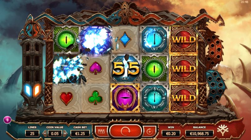 Double Dragons Slot Win Combination