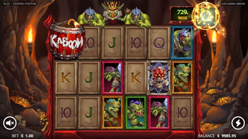 Evil Goblins Slot xBomb Feature