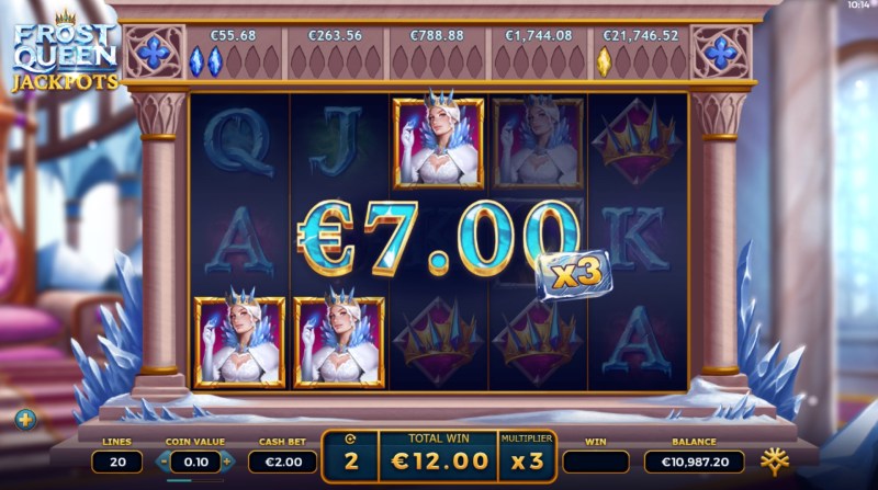 Frost Queen Jackpot Slot Free Spins Feature