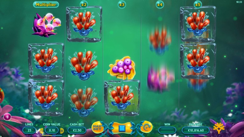 Fruitoids Slot Re-Spins Feature