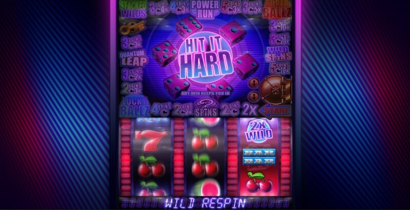 Hit It Hard Slot Wild Respin