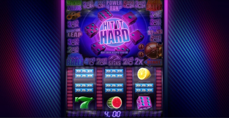 Hit It Hard Slot Win Combination