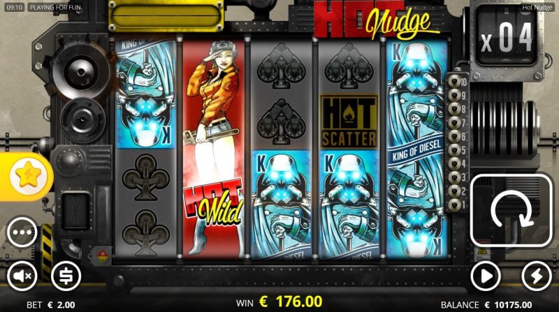 Hot Nudge Slot Hot Wild Feature