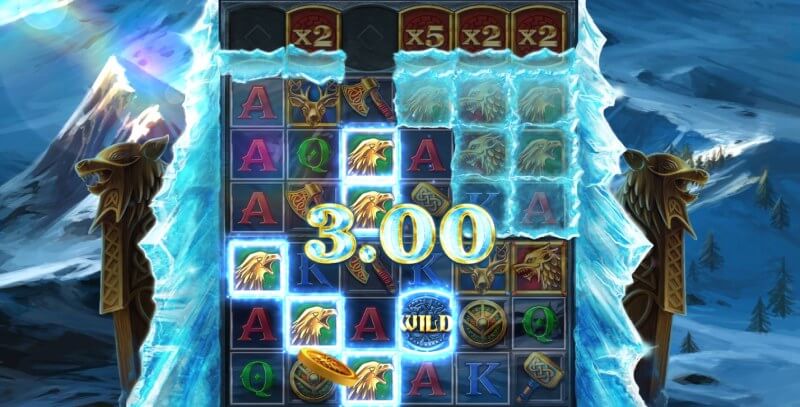 Ice Wolf Slot Wild Feature