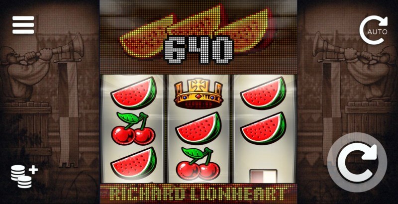 Ivanhoe Slot Watermelon Win Combination