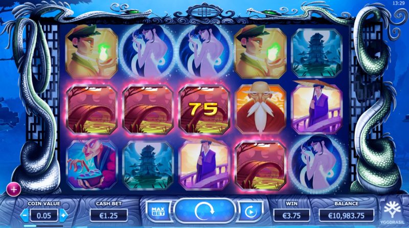 Legend of the White Snake Lady Slot Win Combination