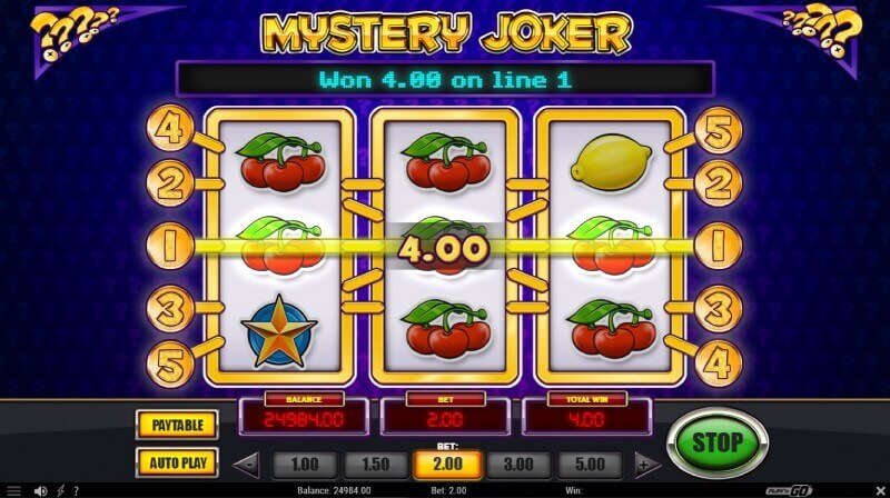 Mystery Joker Slot Design