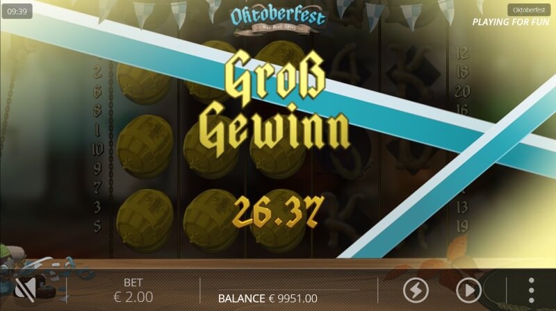 Oktoberfest Slot Party Spins Feature