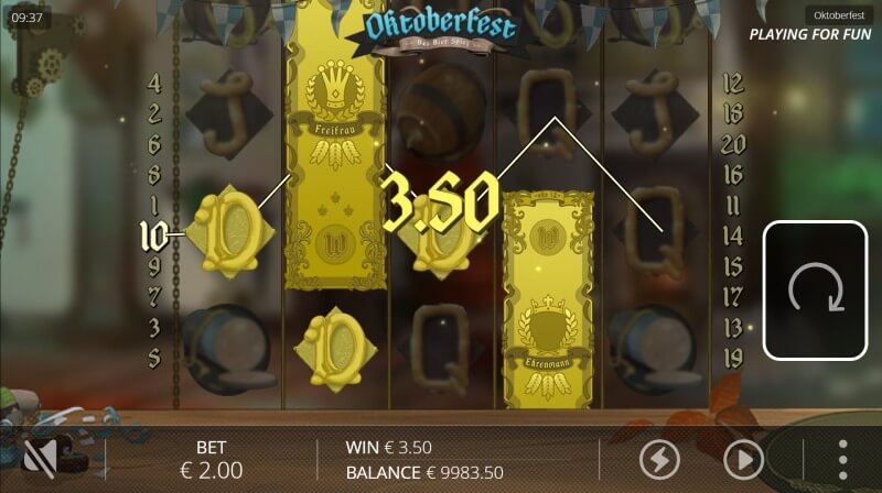 Oktoberfest Slot Wild Feature