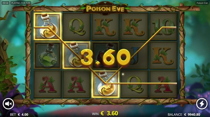 Poison Eve Slot Win Combination