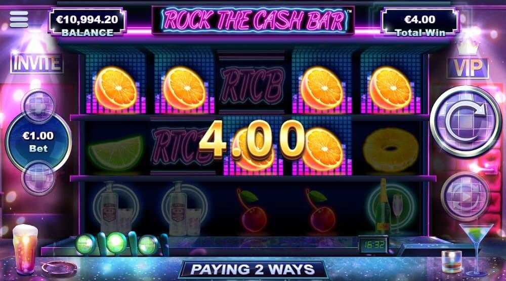 rock the cash bar win