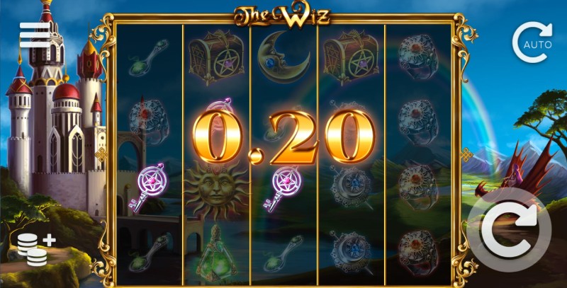 The Wiz Slot Win Combination
